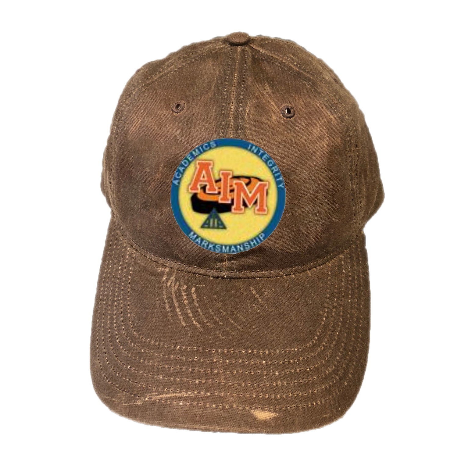 AIM Richardson 6 Panel Unstructured Waxed Canvas Hat - S and J Trophies